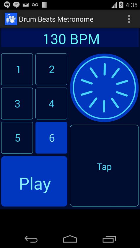 free drum beat metronome.